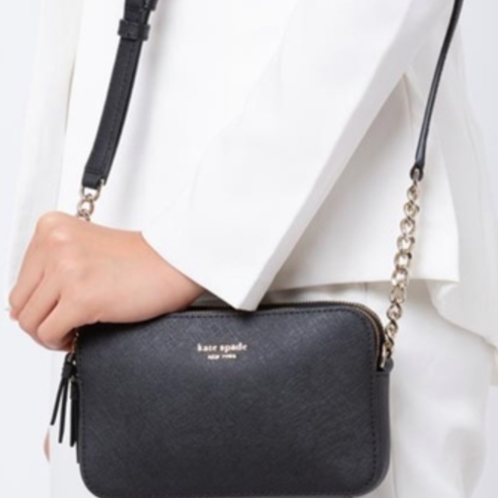 Kate spade double zip crossbody bag
